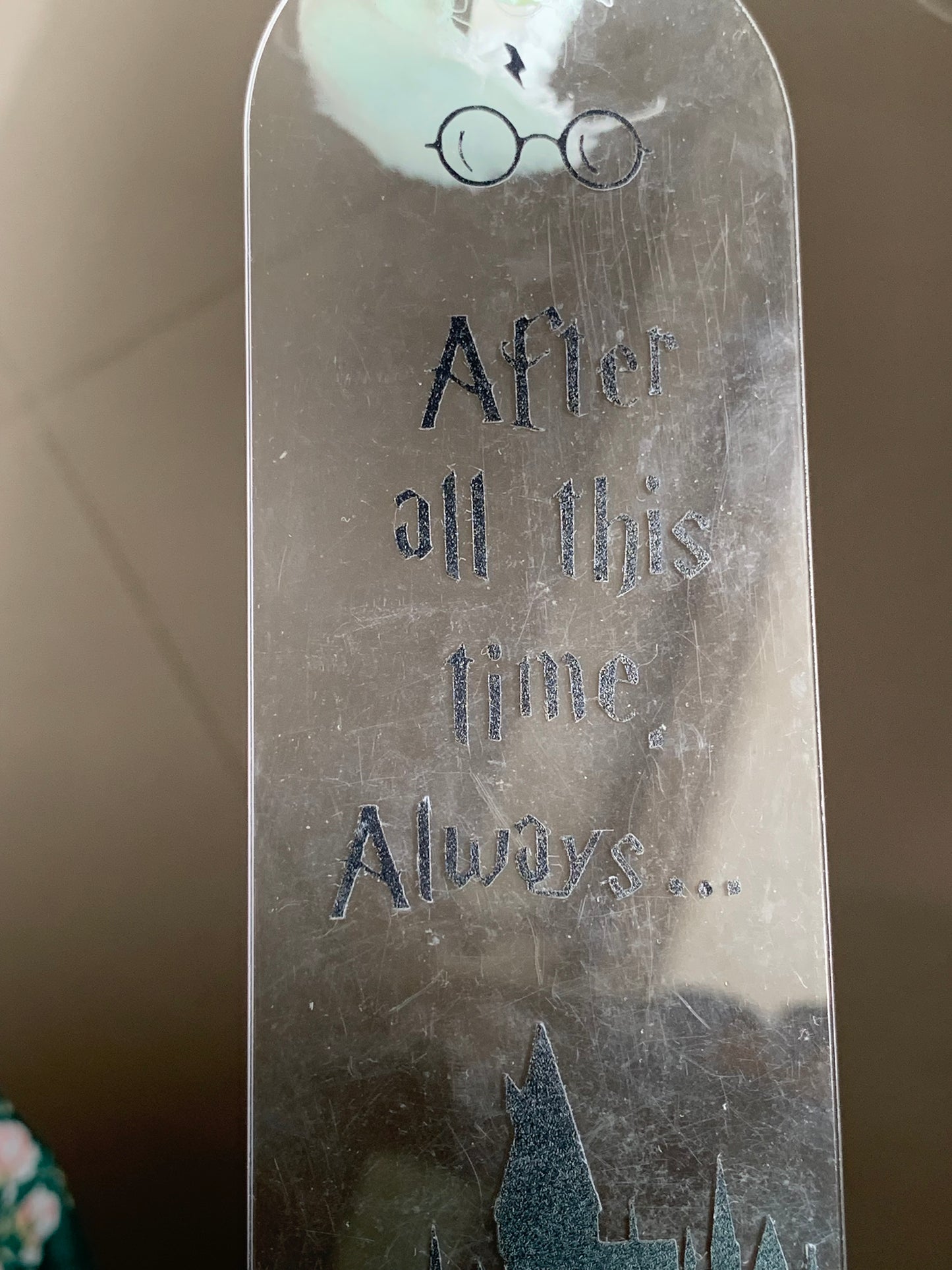 Hogwarts- Harry Potter Acrylic Bookmark
