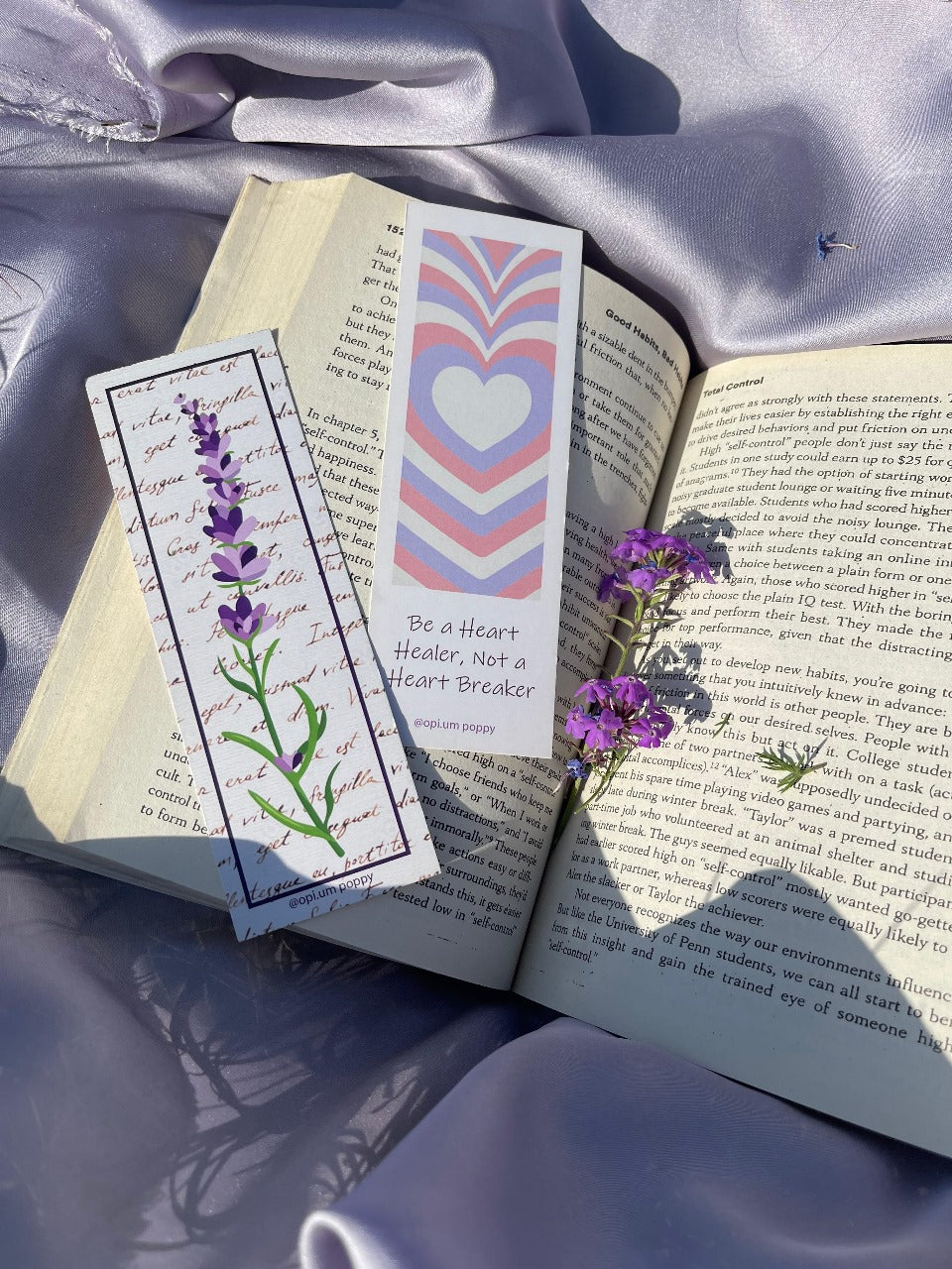 Premium Card Bookmarks - Inspirational Quote Collection