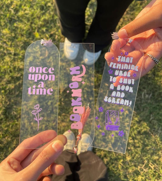 Premium Acrylic Bookmarks