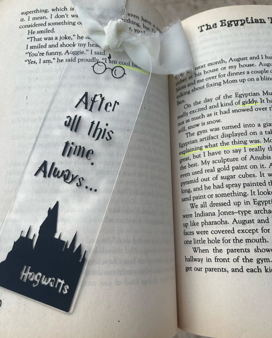 Hogwarts- Harry Potter Acrylic Bookmark