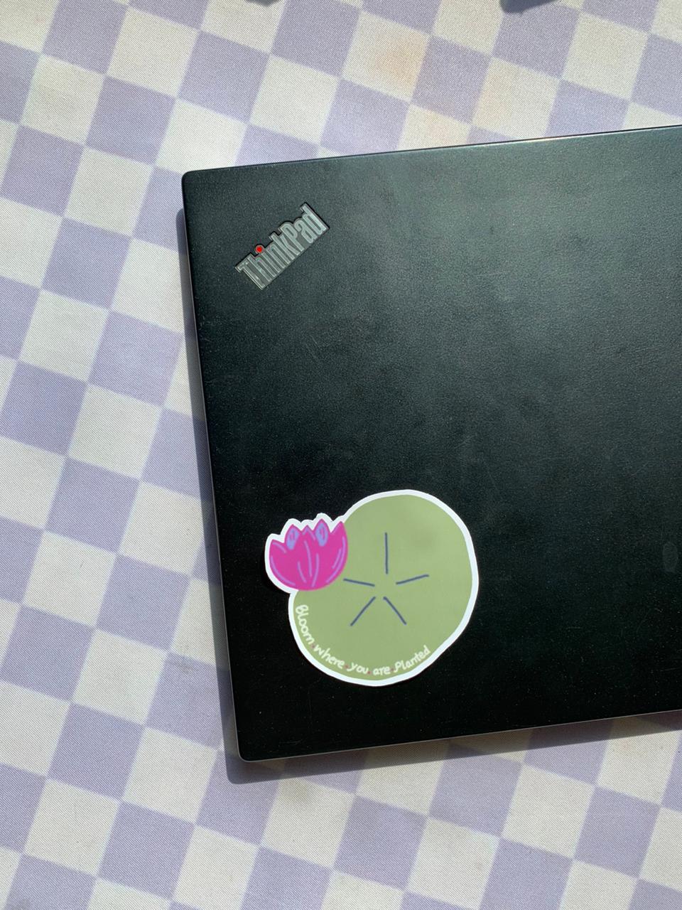 Lavendar Butterfly - Waterproof Vinyl Sticker